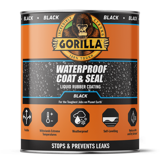 Gorilla Glue Waterproof Coat & Seal Black