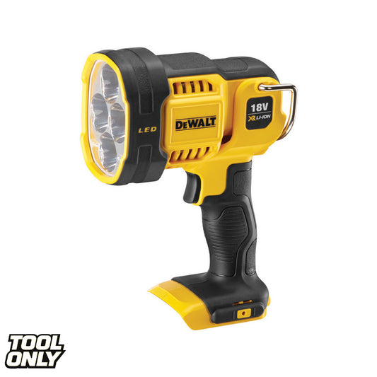 DeWalt DCL043 18v XR Cordless LED Spotlight Torch Type 2 (Body Only)