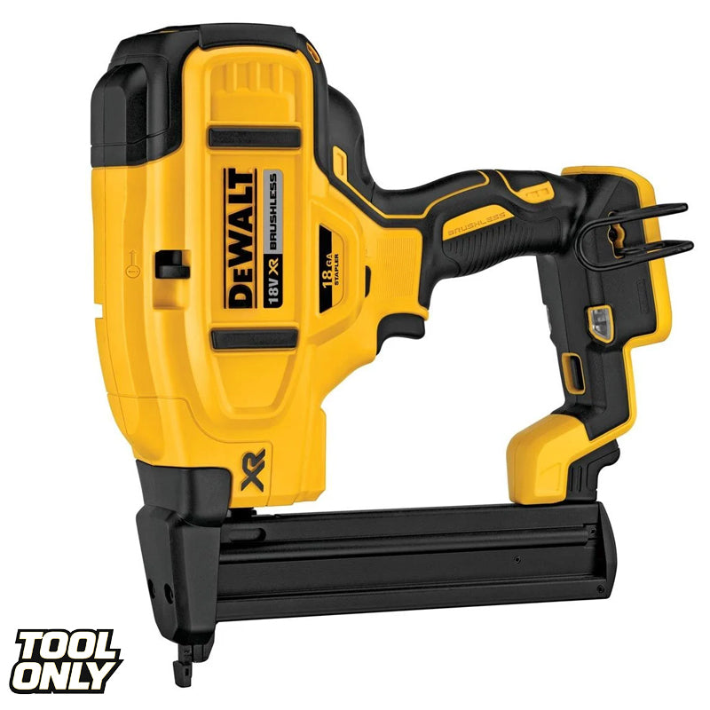 DeWalt DCN681N-XJ 18v XR Brushless 18G Crown Stapler (Body Only)