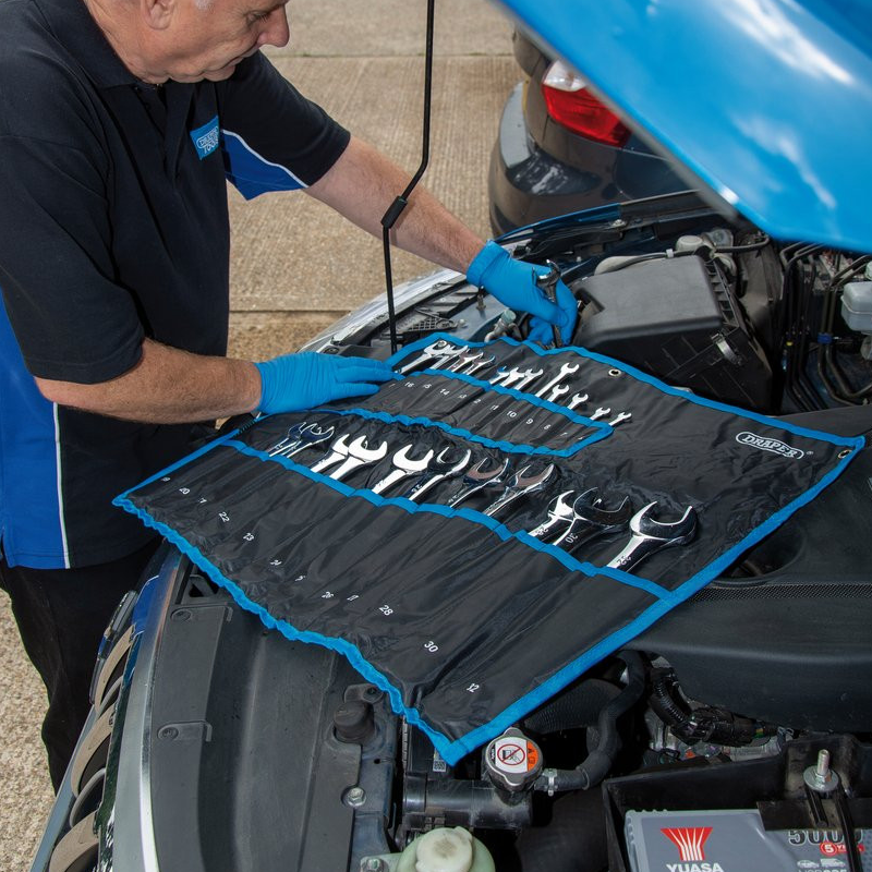 Draper HI-TORQ® Metric 25pc Combination Spanner Set, 6-32mm 97918