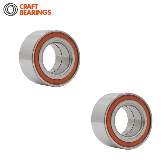 Pack of 2 Craft DAC42760039-2RS2 Rubber Sealed Double Row Wheel Bearing 42x76x39mm