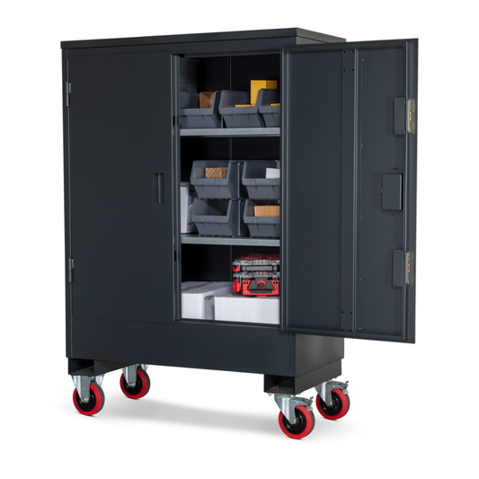 Armorgard FittingStor FC3 Mobile Secure Storage Cabinet 1200x550x1750