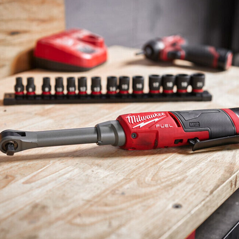 Milwaukee M12 FUEL FHIR38LR-0 12v 3/8" Extended Reach High Speed Ratchet (Body Only)