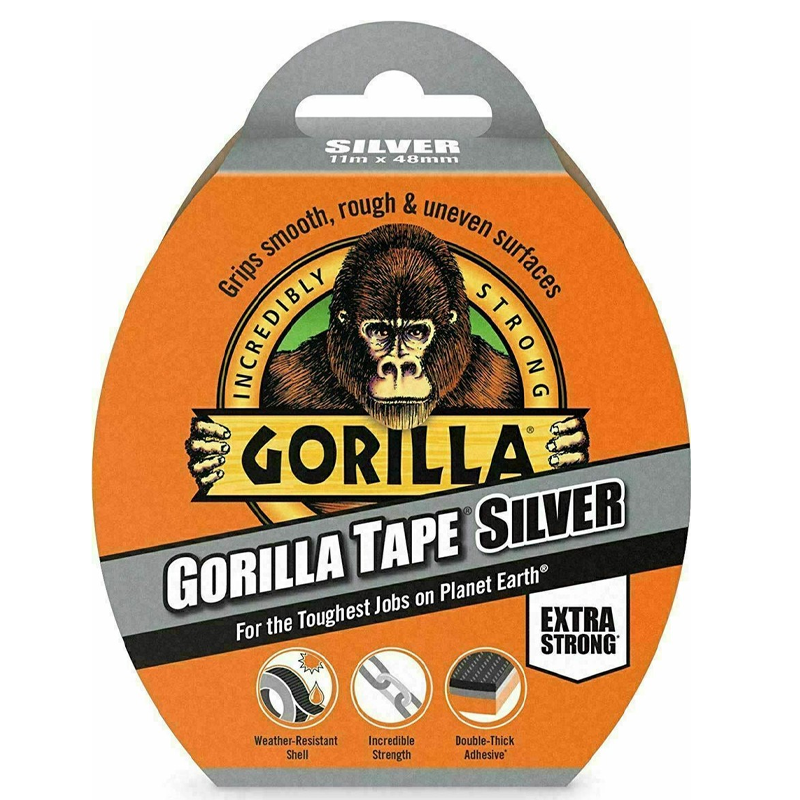 Gorilla Glue Tape Silver 11m x 48mm