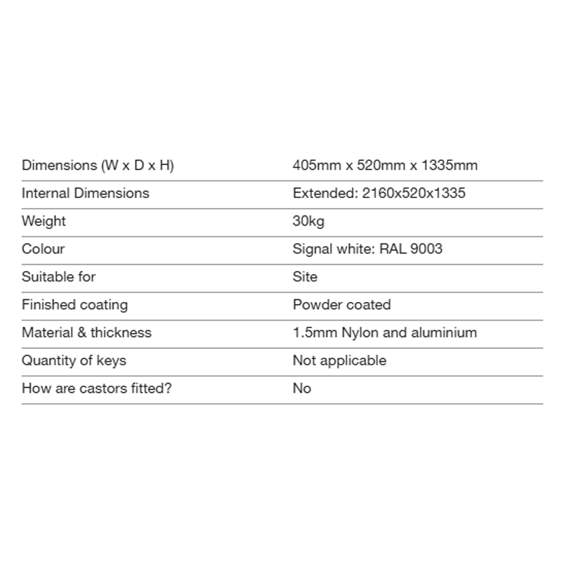 Armorgard Instagate IG4 High Visible Control Barrier