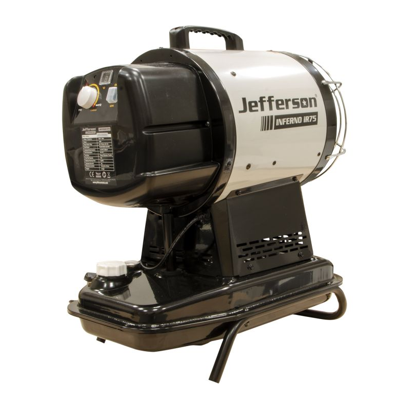 Jefferson Infrared 75 Heater JEFHTRAD075TH