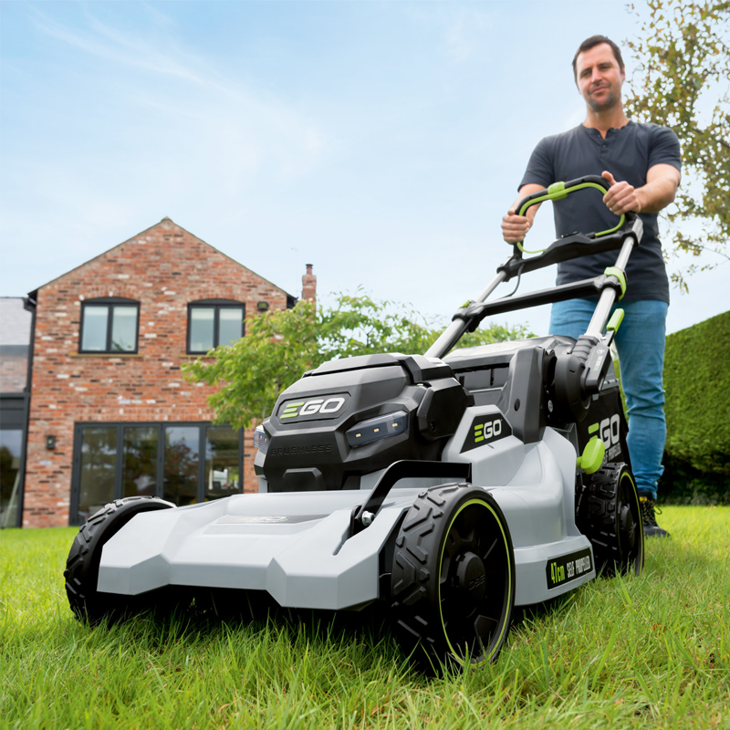 EGO LM1903E-SP 47cm Self-Propelled Mower Kit (5.0Ah Battery & CH5500E Rapid Charger)