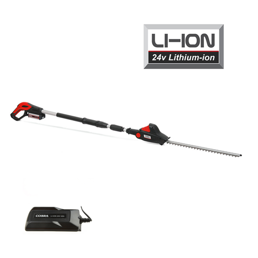 COBRA LRH5024V Long Reach Hedge Trimmer Kit