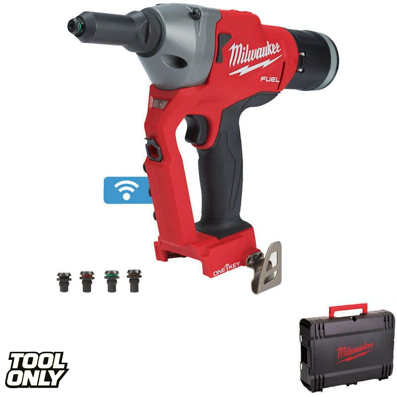 Milwaukee M18ONEFPRT-0X M18 One Key FUEL Rivet Tool (Body Only)