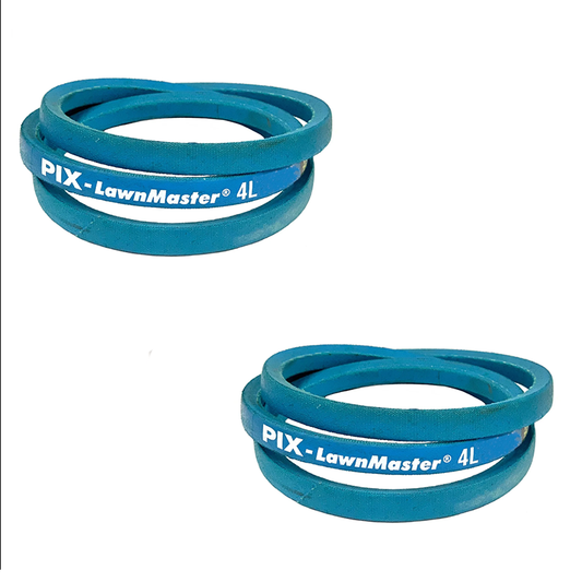 Pack of 2 - Pix LawnMaster Kevlar Reinforced Mower V-Belt DRY-4LK930 1/2''x 93