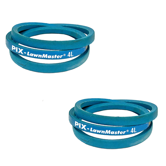 Pack of 2 - Pix LawnMaster Kevlar Reinforced Mower V-Belt DRY-4LK860 1/2''x 86