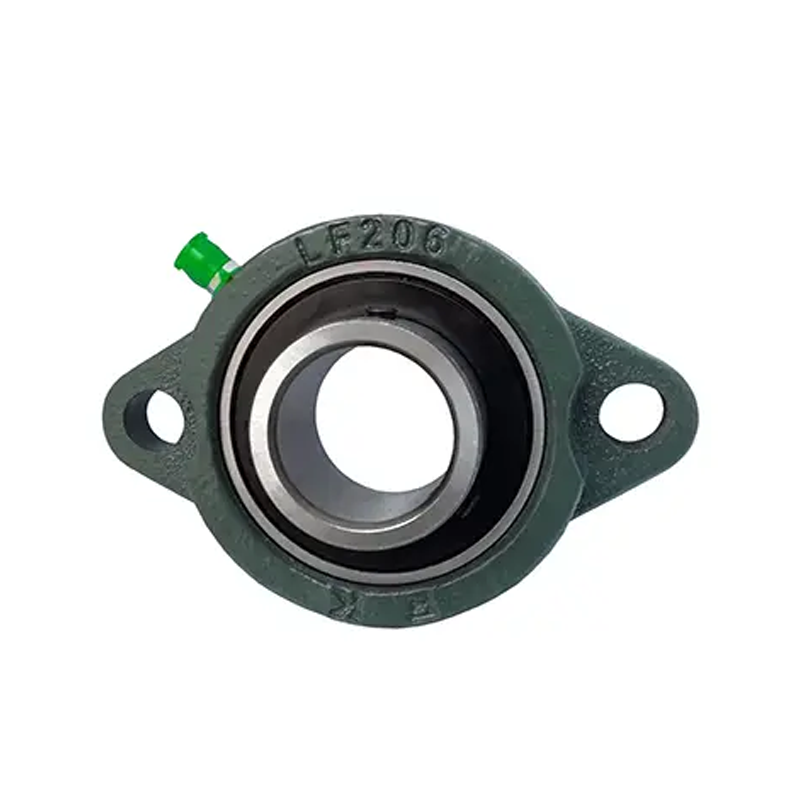 SBLF206 FK 2 Bolt Oval Flange Bearing with 30mm Eccentric Locking Collar Bearing Insert