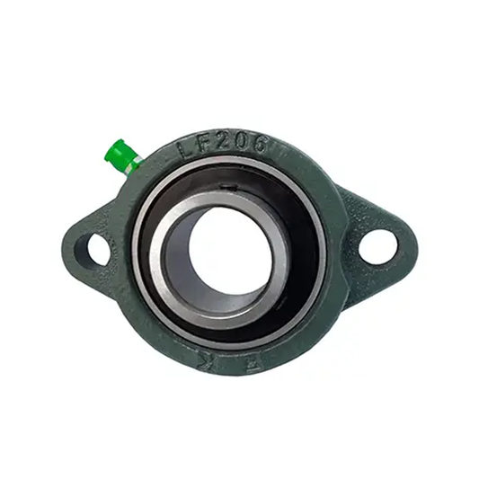 SBLF206 FK 2 Bolt Oval Flange Bearing with 30mm Eccentric Locking Collar Bearing Insert