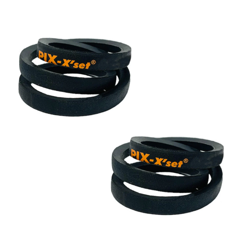 2 Pack - SPA1007 PIX SPA Section Wrapped Wedge V Belt 1007x13mm