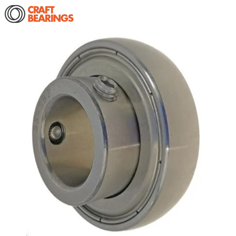 SS-SB204 Craft Brand Flat Back Spherical Outer Bearing Insert 20mm Bore 47mm Outside Diameter 0.15kg