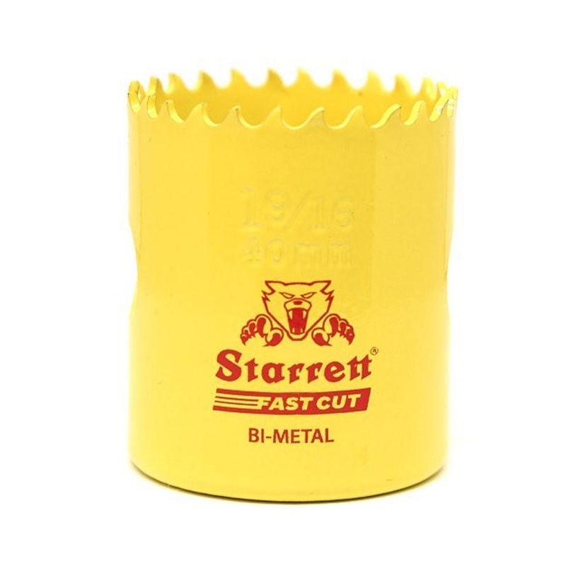 Starrett FCH0196-G 40mm Fast Cut Bi-Metal Hole Saw
