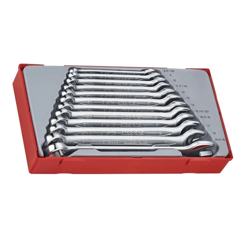 Teng Tools 12pc Metric Combination Spanner Set TT1236