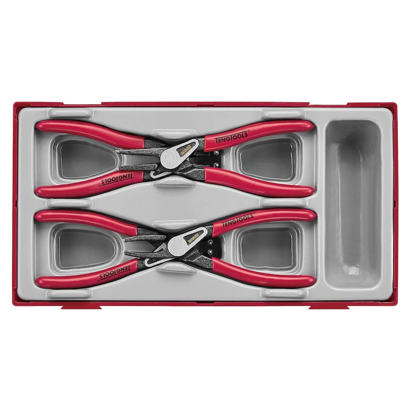 Teng Tools 4pc 5'' Circlip Plier Set TT474-5E