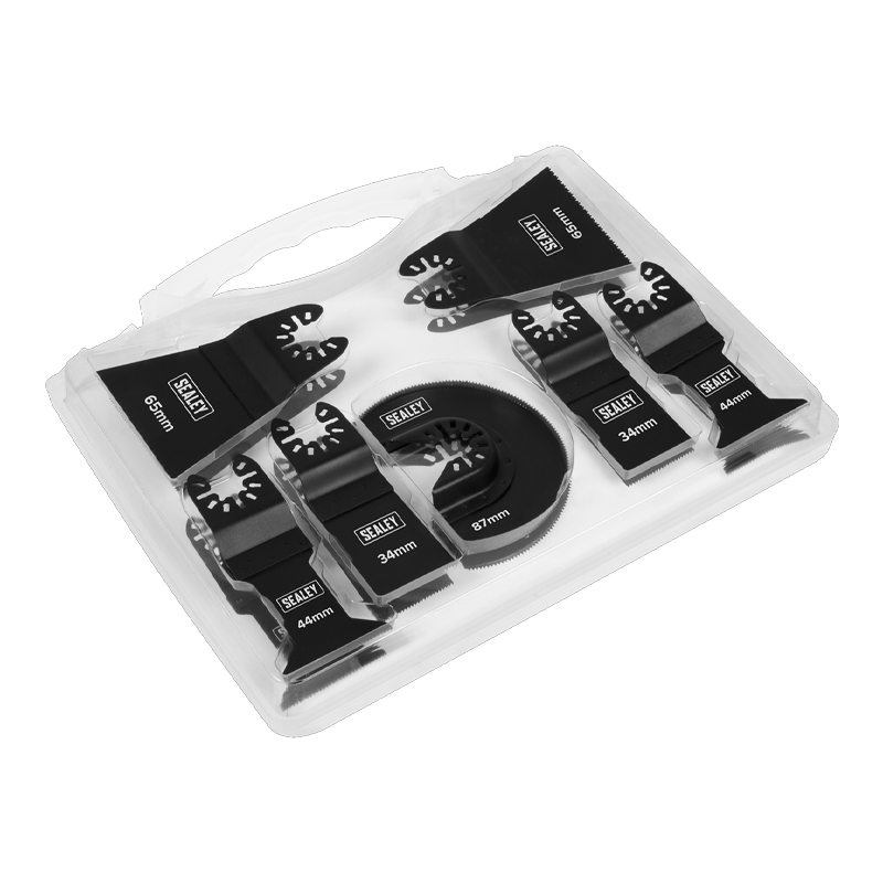 Sealey 7pc Multi Tool Blade Set Metal & Wood WMTSET.v2