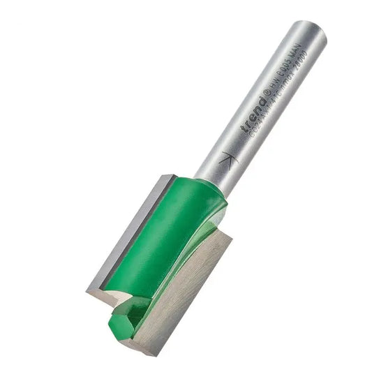 TREND C025A TWO FLUTE CUTTER 16MM DIAMETER 1/4" SHANK