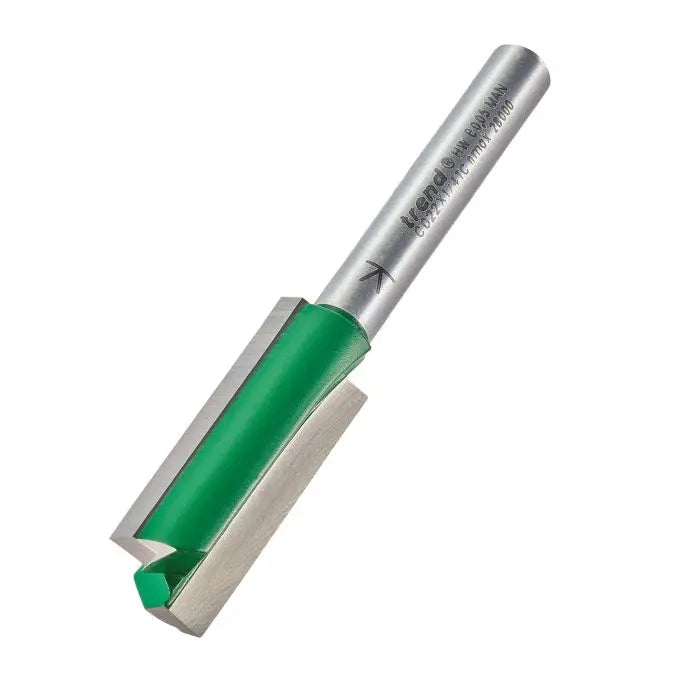 TREND C022 TWO FLUTE CUTTER 12.7MM DIAMETER 1/4" SHANK