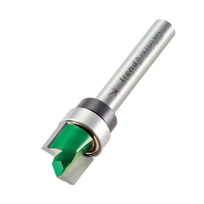 TREND C121B TEMPLATE PROFILE 12.7MM DIAMETER 1/4" SHANK