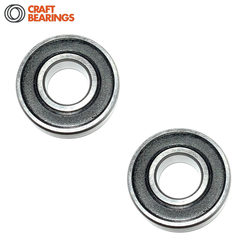 Pack of 2 - Craft 6200-2RS Deep Groove Sealed Ball Bearing 10x30x9mm 0.07kg