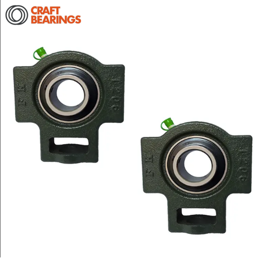 Pack of 2 - UCT206 Craft Take Up Housed Bearing Unit - 30mm Shaft 2.5kg