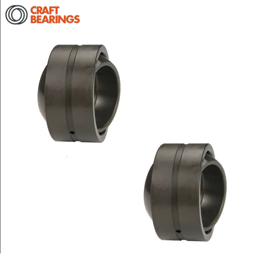 Pack of 2 - GE70ES-2RS Spherical Plain Bearing 70mm Bore 3kg