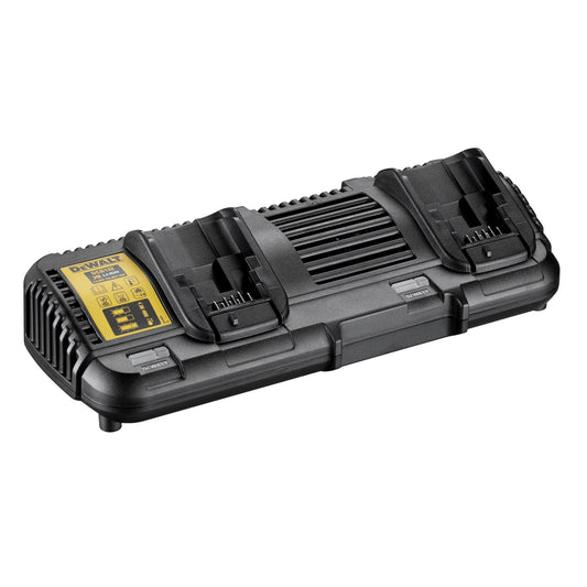 DeWalt DCB132 Dual Port Twin Battery Charger (10.8v, 14.4v, 18v XR & 54v XR FLEXVOLT Li-Ion Batteries)