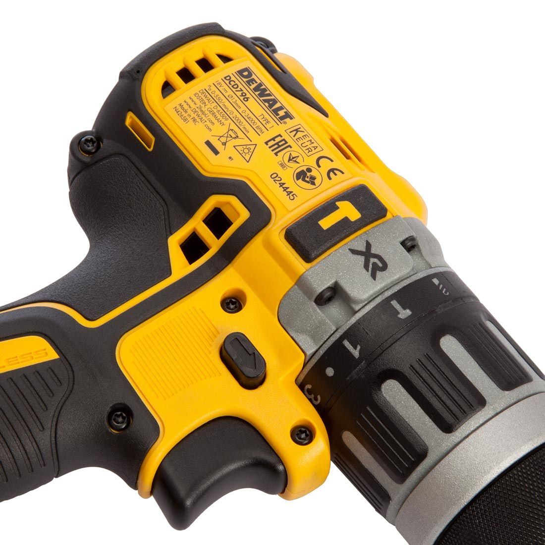 DeWalt DCK266P2 18v XR Brushless Combi Drill & Impact Driver Twinpack Kit (2x 5.0Ah, Charger, Case)