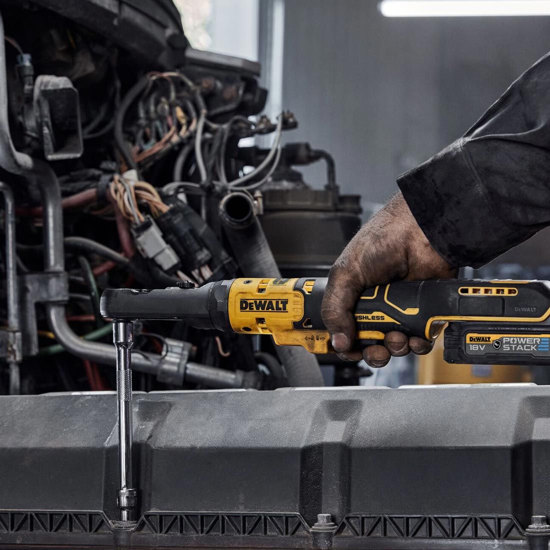 DeWalt DCF510N-XJ 18v XR 3/8" & 1/2" Brushless Sealed Head Ratchet Body Only (Body Only) (Copy)