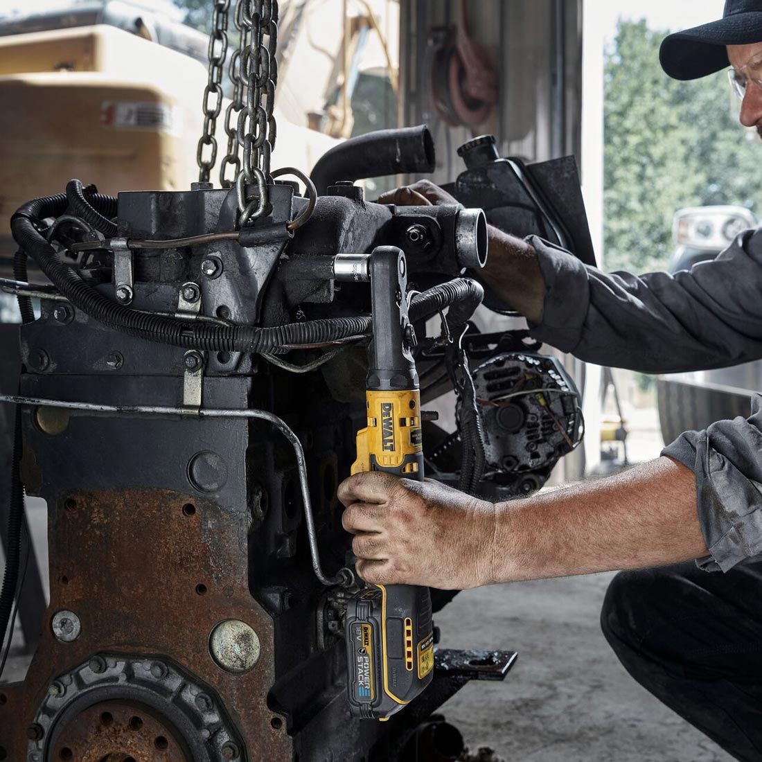 DeWalt DCF510N-XJ 18v XR 3/8" & 1/2" Brushless Sealed Head Ratchet Body Only (Body Only) (Copy)