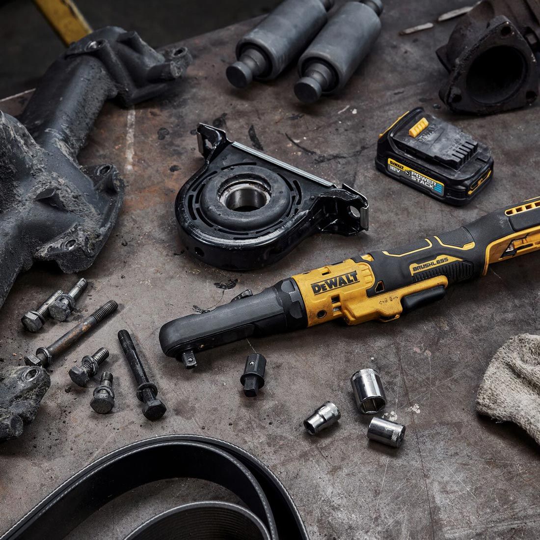 DeWalt DCF510N-XJ 18v XR 3/8" & 1/2" Brushless Sealed Head Ratchet Body Only (Body Only) (Copy)