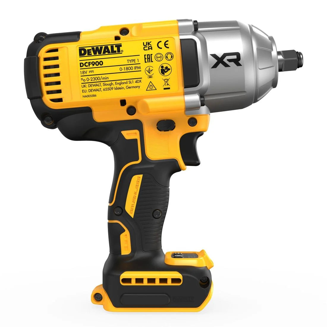 DeWalt DCF900N-XJ 18v XR Brushless 1/2" High Torque Impact Wrench Body Only