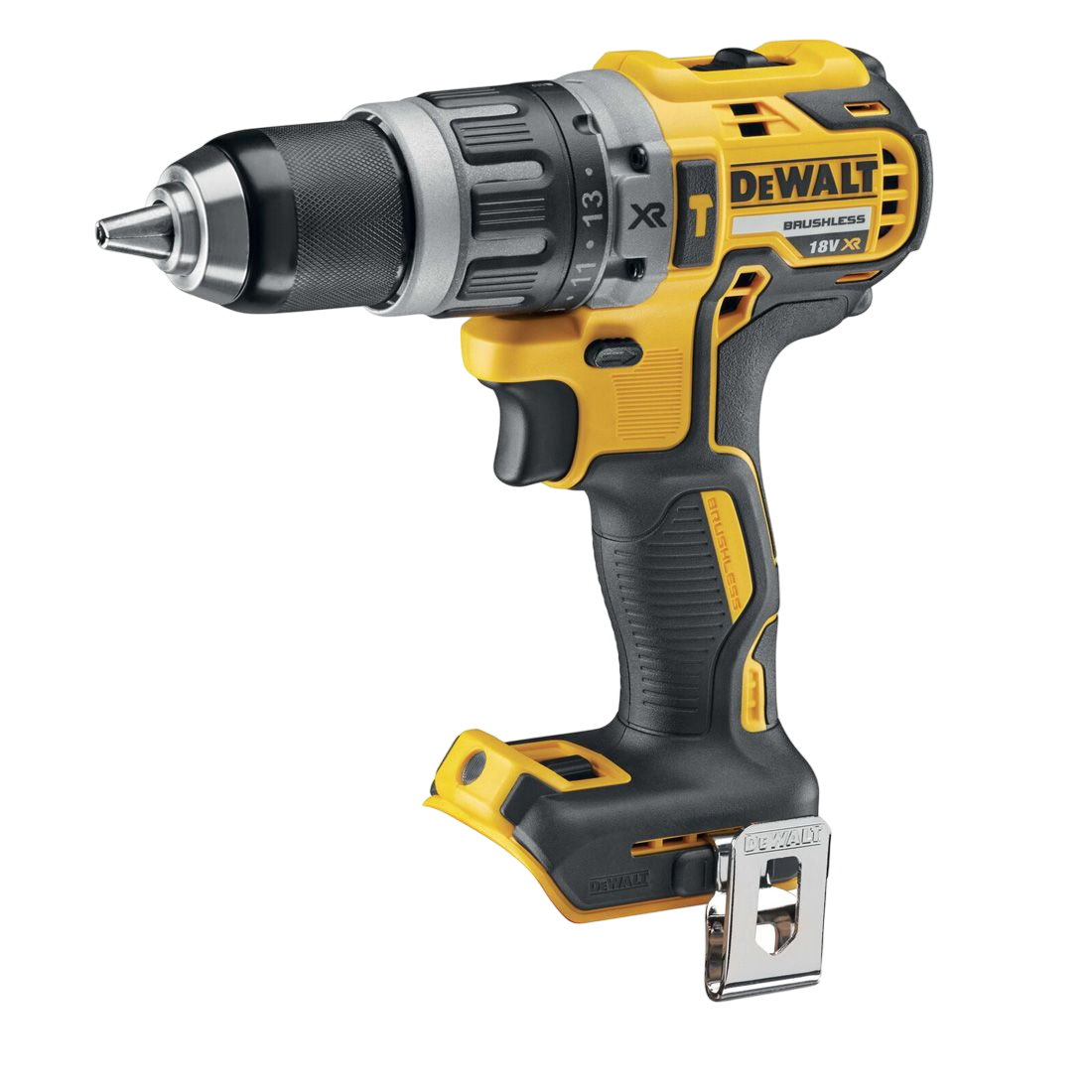 DeWalt DCK266P2 18v XR Brushless Combi Drill & Impact Driver Twinpack Kit (2x 5.0Ah, Charger, Case)