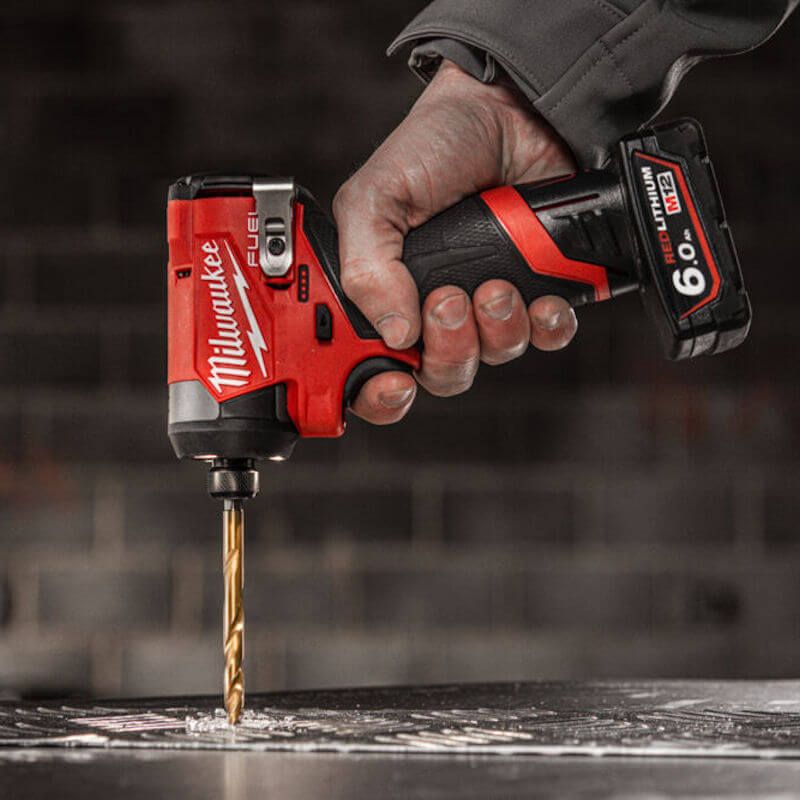 Milwaukee M12FPP2A2-602X M12 FUEL 2 Piece Power Pack (2x 6Ah Batteries, Charger, Case)