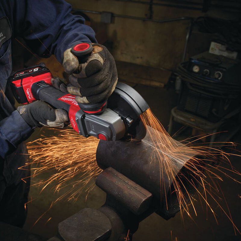 Milwaukee M18CAG115XPDB-0 M18 FUEL 115mm Braking Angle Grinder (Body Only)