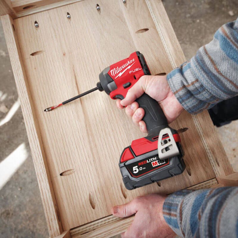 Milwaukee M18FPP2A3-502X 2 Piece M18 FUEL Power Twin Pack (2x 5Ah, Batteries, Charger)