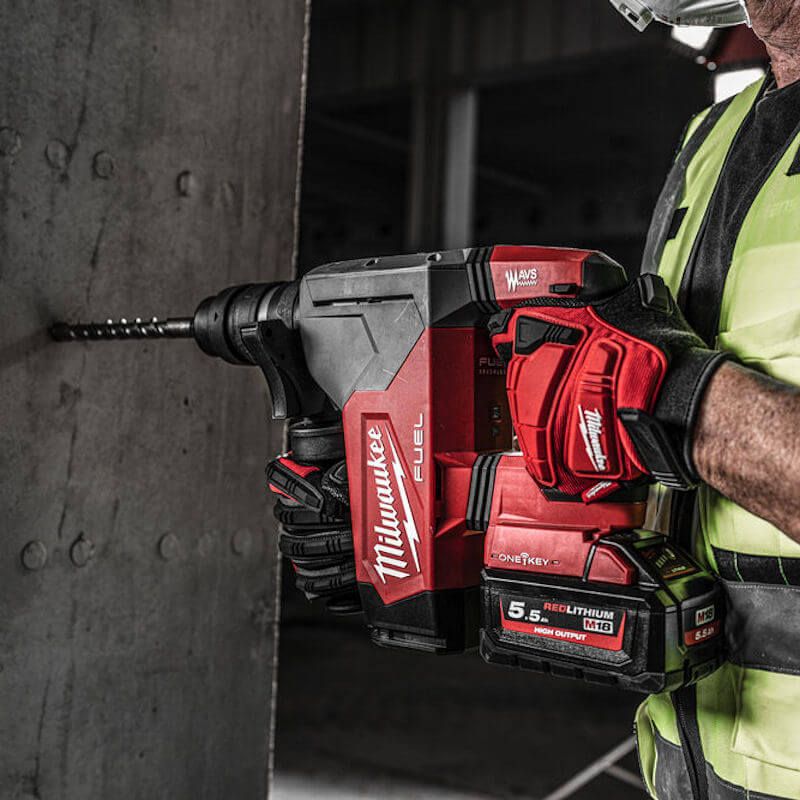 Milwaukee M18ONEFHPX-0X M18 One Key FUEL High Performance SDS+ Hammer Drill (Body Only)