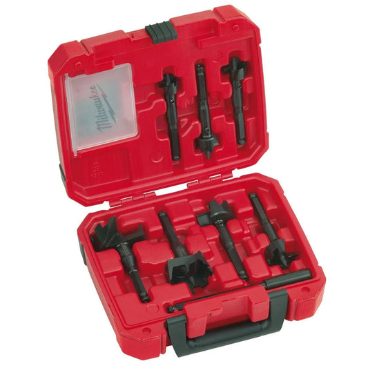 Milwaukee 4932479488 Wood Drill Selfeed Bit Set x8pc