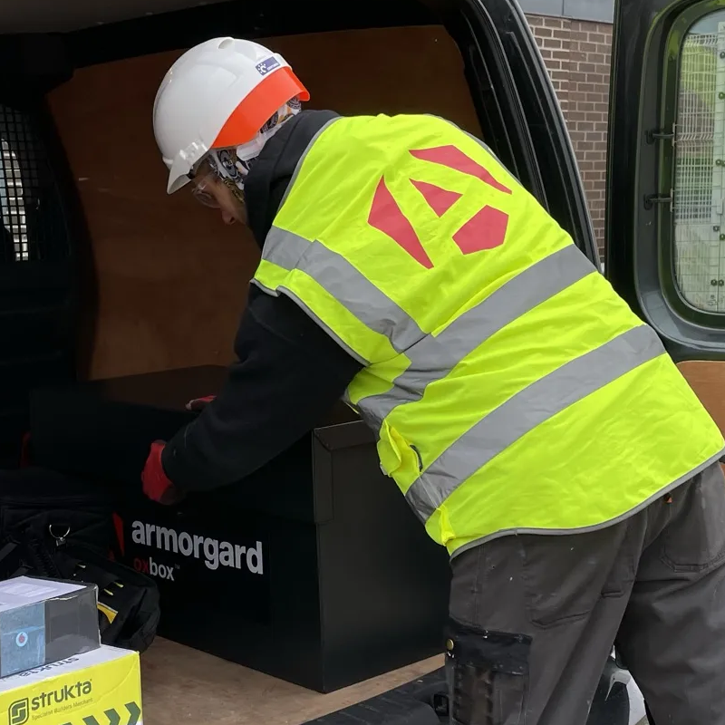 Armorgard OX05 Oxbox Secure Tool Vault Van Box 810x470x385