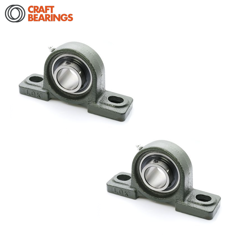 Pack of 2 Craft UCP205 25mm Pillow Block Housed Bearing Unit 1.52kg