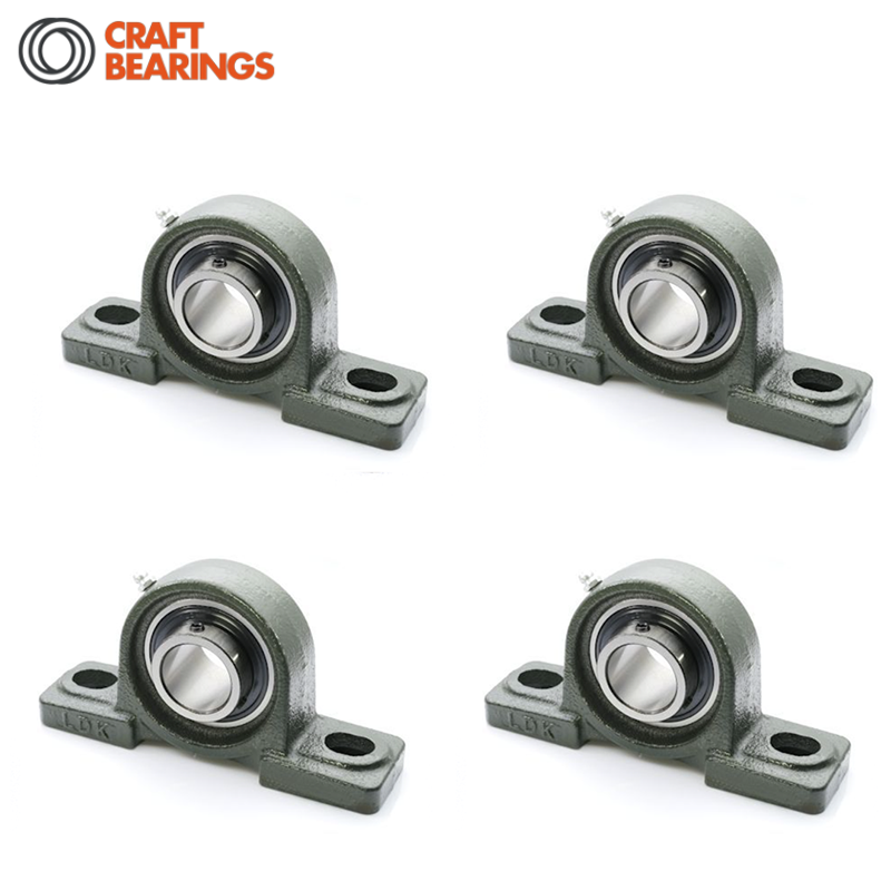Pack of 4 Craft UCP205 25mm Pillow Block Housed Bearing Unit 1.52kg