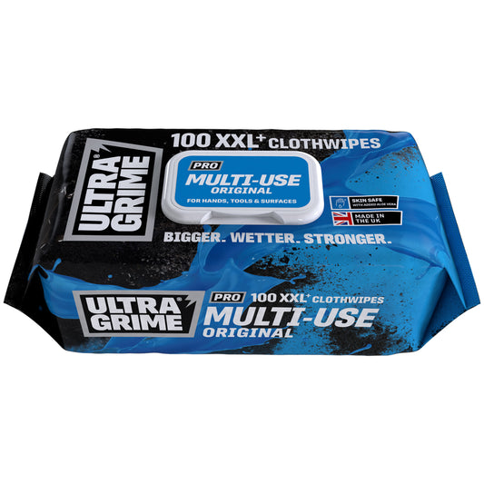 Ultra Grime x100 XXL Multi-Use Cloth Wipes